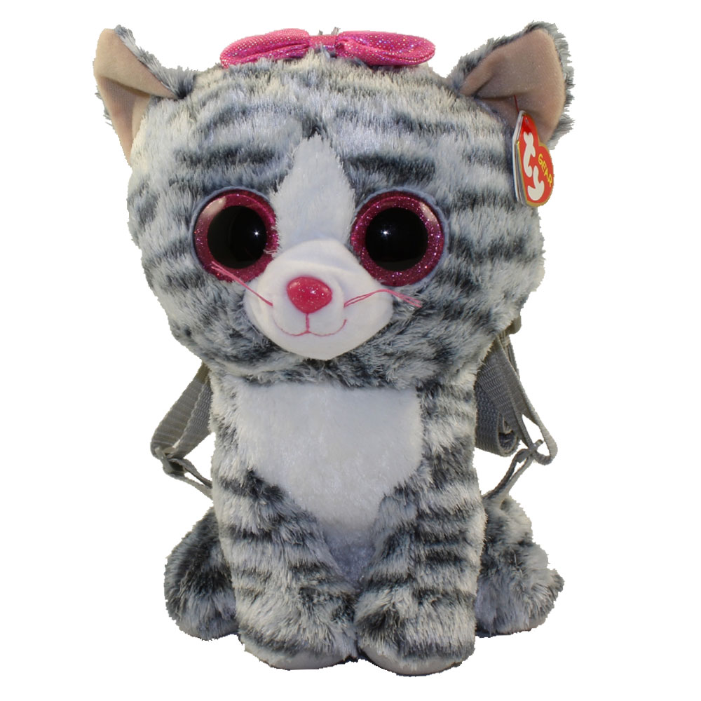 TY Gear Backpack - KIKI the Grey Cat (13 inch)