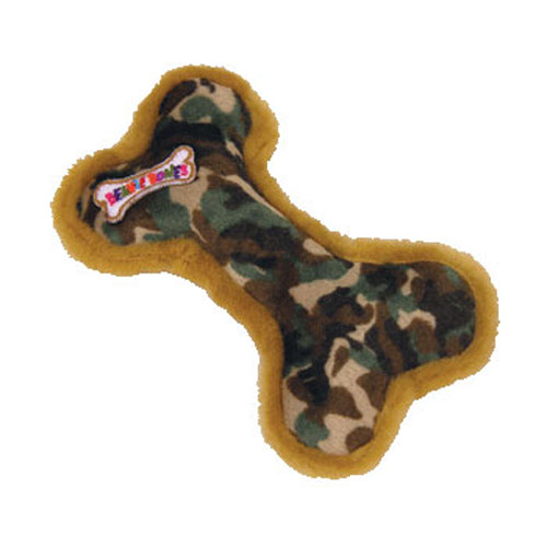 TY Bow Wow Beanies - CAMOUFLAGE the Small Bone (Camo Color - Smaller Size)