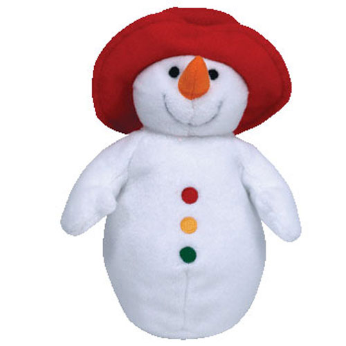 TY Bow Wow Beanies - CHILLIN' the Snowman