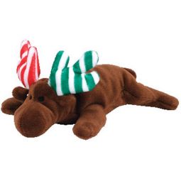 TY Bow Wow Beanies - CHOCOLATE the Moose (8 inch)