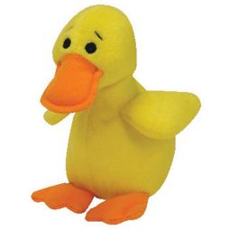 TY Bow Wow Beanies - QUACKERS the Duck (5.5 inch)
