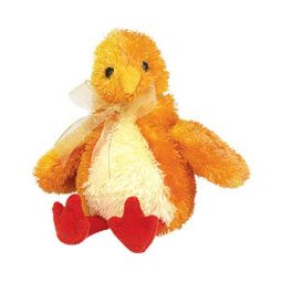 Chickie 2002 Ty Basket Beanie 5in Yellow Chick Easter Ornament 3up 3526 for sale online