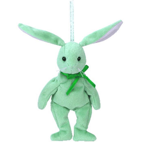 TY Basket Beanie Baby - HIPPITY the Bunny (5.5 inch)