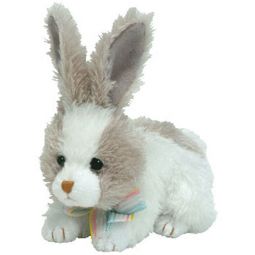 TY Basket Beanie Baby - HOBSY the Bunny (4.5 inch)
