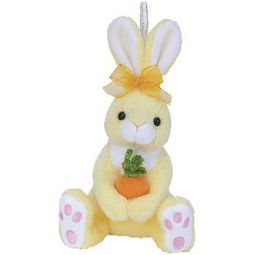 TY Basket Beanie Baby - NIBBLES the Bunny (5 inch)