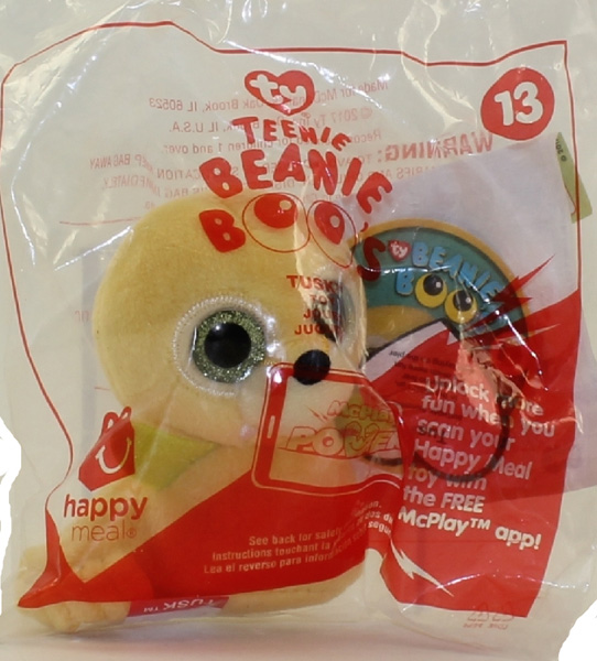 TY McDonald's Teenie Beanie Boo - #13 TUSK (2017)