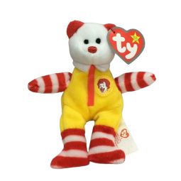 TY McDonald's Teenie Beanie - RONALD MCDONALD the Bear (2004 - Loose)(5 inch)