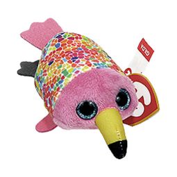 TY McDonald's Teenie Beanie Boo - GILDA the Flamingo (Version 2)(2019 - Loose)