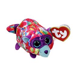TY McDonald's Teenie Beanie Boo - RUGGER the Raccoon (Version 3)(2019 - Loose)