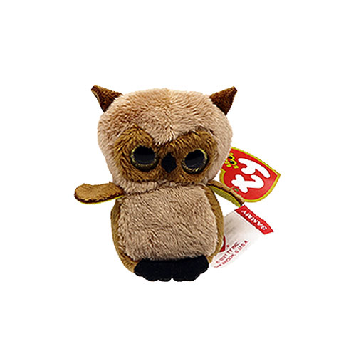 TY McDonald's Teenie Beanie Boo - SAMMY the Great Horned Owl (North America)(2021 - Loose)