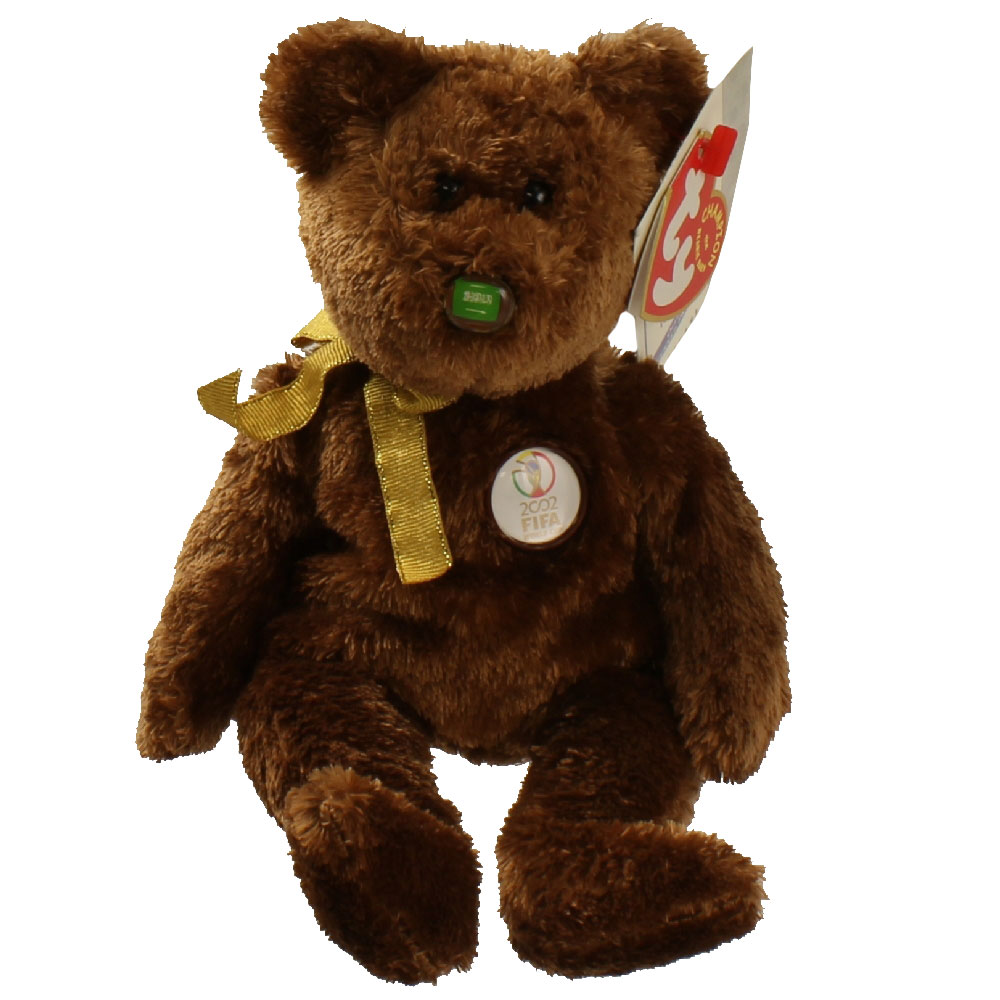 TY Beanie Baby - CHAMPION the FIFA Bear ( Saudi Arabia ) (8.5 inch)