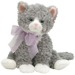 TY Classic Plush - ASHER the Grey Cat