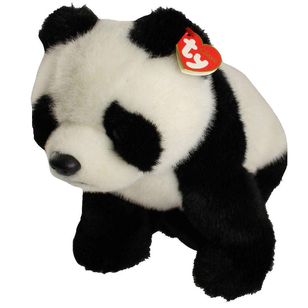TY Classic Plush - BAMBOO the Panda Bear (14 inch)