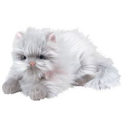 TY Classic Plush - BANGLES the Grey Cat (12 inch)