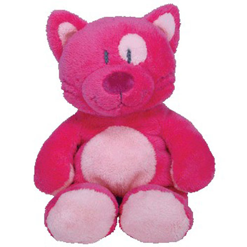 TY Classic Plush - BLUESY the Pink Cat (10.5 inch)