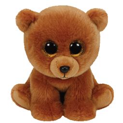 TY Classic Plush - BROWNIE the Brown Bear (9.5 inch)