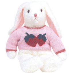 TY Classic Plush - CURLY the Bunny (White Version - 17 inches)