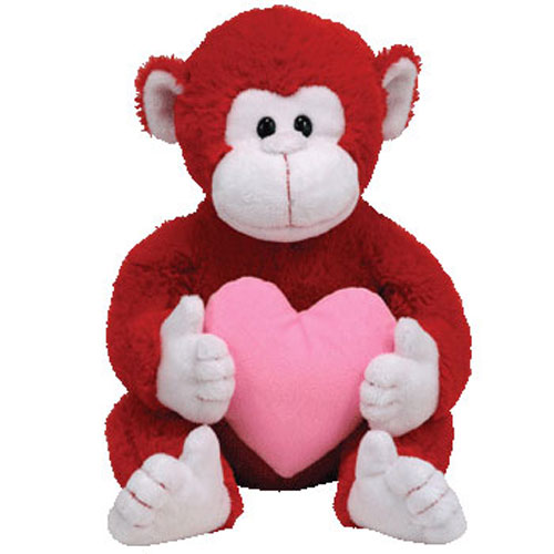 TY Classic Plush - DYNAMITE the Monkey (13 inch)