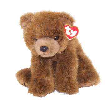 TY Classic Plush - FOREST the Bear (Brown Version) (8 inch)