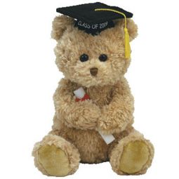TY Classic Plush - GRADS the 2008 Graduation Bear (13 inch)