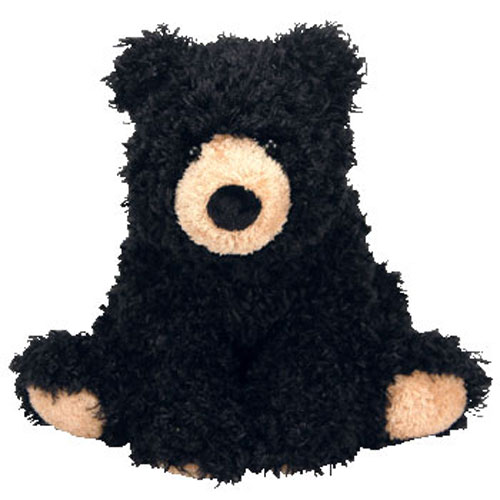 TY Classic Plush - GRIZZLES the Black Bear (9 inch)
