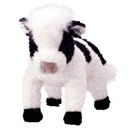 TY Classic Plush - JERSEY the Cow (Black & White)