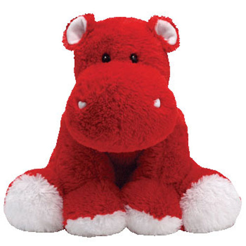 TY Classic Plush - LOVELY the Red Hippo