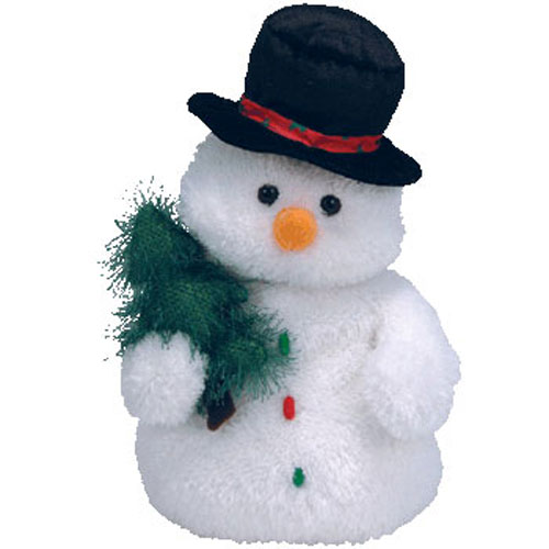 TY Classic Plush - MR. FLURRIES the Snowman (11.5 inch)