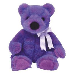 TY Classic Plush - PURPLEBEARY the Bear (14 inch)