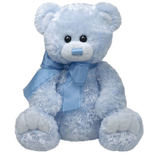 TY Classic Plush - RADCLIFFE the Blue Bear (9.5 inch)