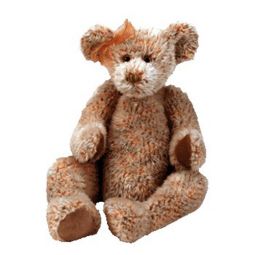 TY Classic Plush - RAZZMATAZZ the Bear (Orange) (16 inch)