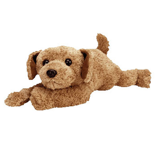 TY Classic Plush - SCOOTER the Dog (All brown version) (14 inch)