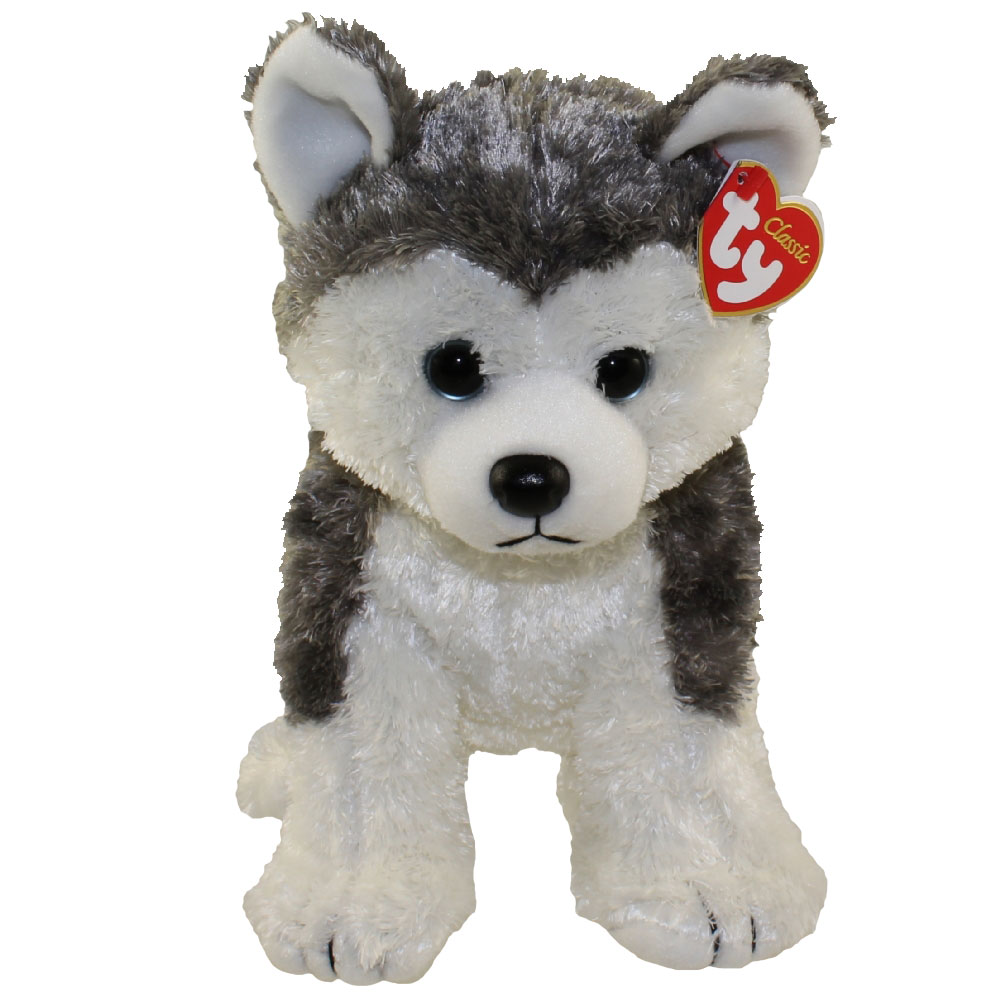 TY Classic Plush - SLUSH the Husky Dog (Newer Style - With