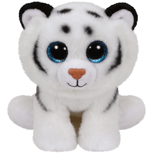 TY Classic Plush - TUNDRA the White Tiger (9.5 inch)