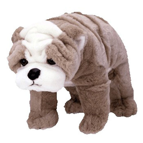 TY Classic Plush - WINSTON the Dog (large tag - near mint hang tag)