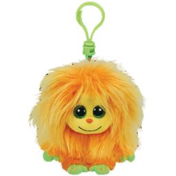 TY Frizzys - TANG the Orange Monster (Plastic Key Clip - 3 inch)