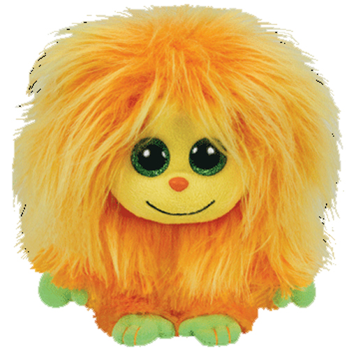 TY Frizzys - TANG the Orange Monster (Medium Size - 8 inch)