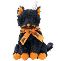 TY Halloweenie Beanie Baby - FRAIDY the Cat (4.5 inch)