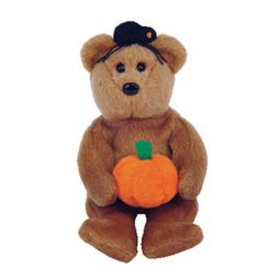 TY Halloweenie Beanie Baby - HOCUS the Bear (5.5 inch)