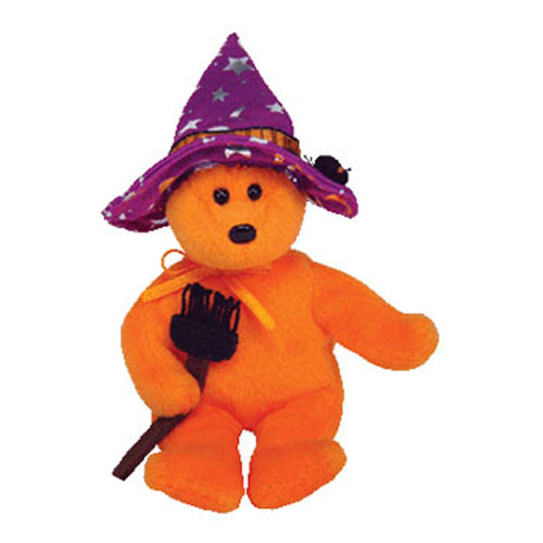 TY Halloweenie Beanie Baby - POCUS the Bear (5.5 inch)