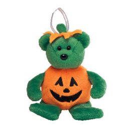 TY Halloweenie Beanie Baby - TRICKY the Bear (5.5 inch)