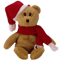 TY Jingle Beanie Baby - 1997 HOLIDAY TEDDY (5.5 inch)