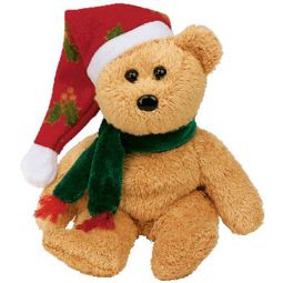 TY Jingle Beanie Baby - 2003 HOLIDAY TEDDY (5 inch)