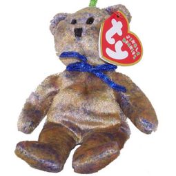 TY Jingle Beanie Baby - CLUBBY 3 the Bear (5 inch)