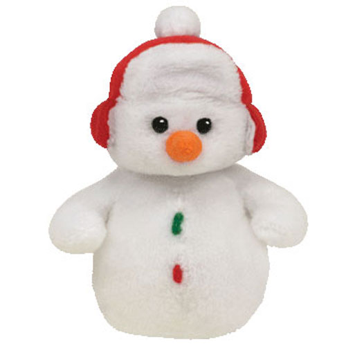 TY Holiday Baby - COTTONBALL the Snowman (4.5 inch)
