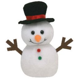TY Holiday Baby Beanie - FLAKES the Snowman