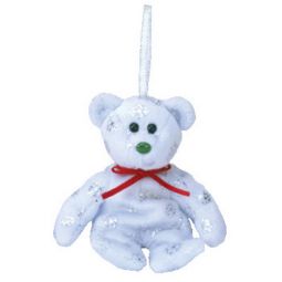 TY Jingle Beanie Baby - FLAKY the Bear (5 inch)