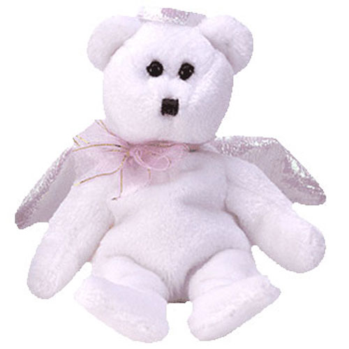 TY Jingle Beanie Baby - HALO the Angel Bear (5.5 inch)