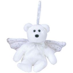 TY Jingle Beanie Baby - HERALD the Angel Bear (5 inch)