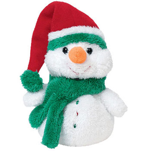 TY Jingle Beanie Baby - MELTON the Snowman (4.5 inch)